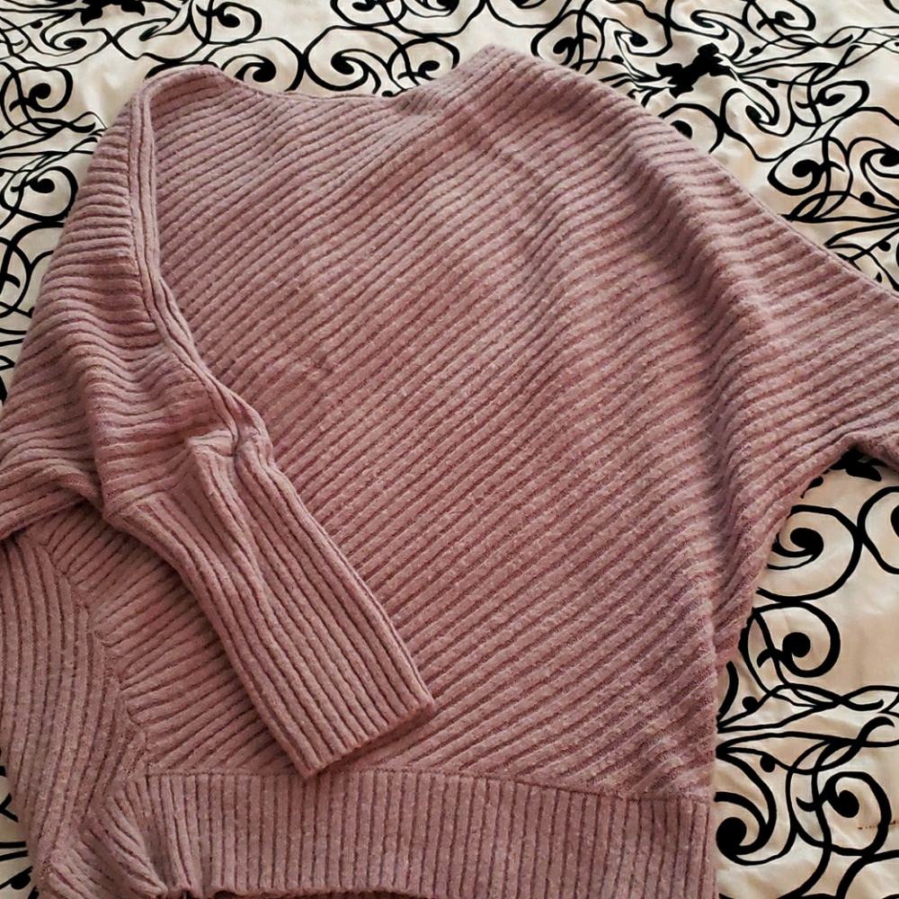 Dusty Purple Dolman Sweater
